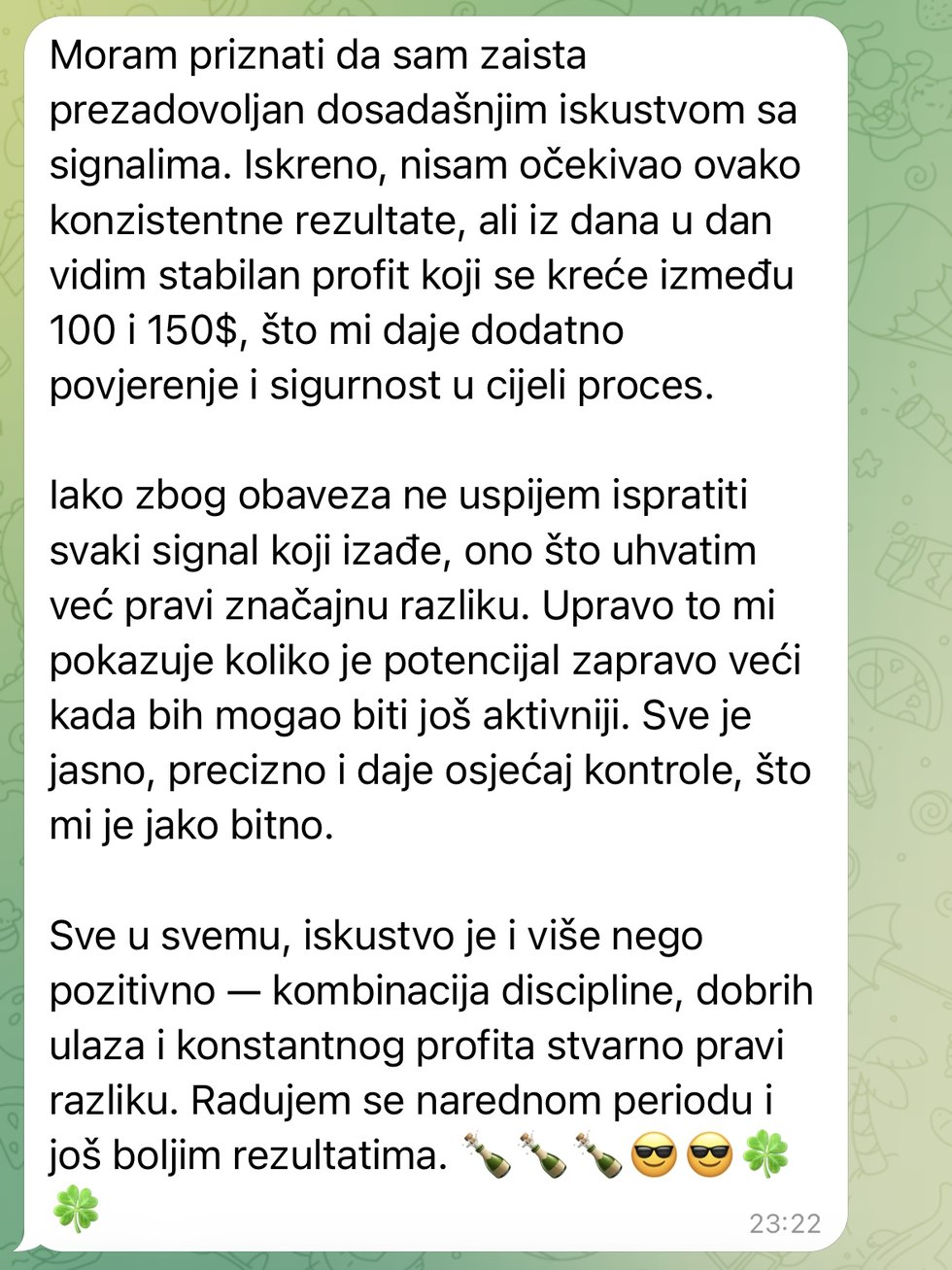 Jasniji signali, bolja kontrola rizika i konzistentniji pristup tržištu.